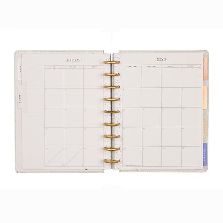Me & My Big Ideas Happy Planner - French Papers Fabric Classic Planner 12 Month Jul 26 - Jun 27