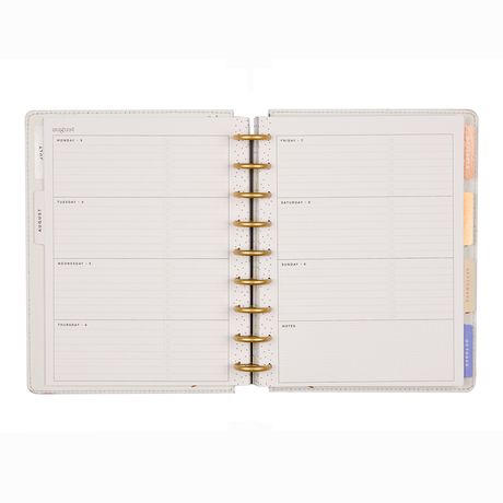 Me & My Big Ideas Happy Planner - French Papers Fabric Classic Planner 12 Month Jul 26 - Jun 27