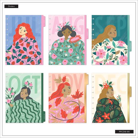 Me & My Big Ideas Happy Planner - Floral Embrace Classic Planner 18 Month Jul 26 - Dec 27