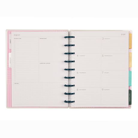 Me & My Big Ideas Happy Planner - Floral Embrace Classic Planner 18 Month Jul 26 - Dec 27