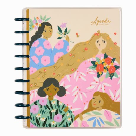 Me & My Big Ideas Happy Planner - Floral Embrace Classic Planner 18 Month Jul 26 - Dec 27