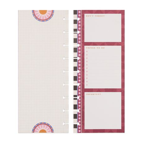 Me & My Big Ideas Happy Planner - Horizon Lines Classic Folded Fill Paper