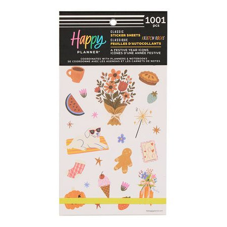 Me & My Big Ideas Happy Planner - Sticker Value Pack A Festive Year Icons
