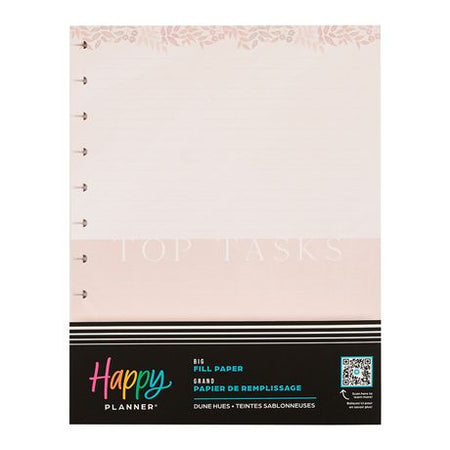 Me & My Big Ideas Happy Planner - Dune Hues BIG Fill Paper
