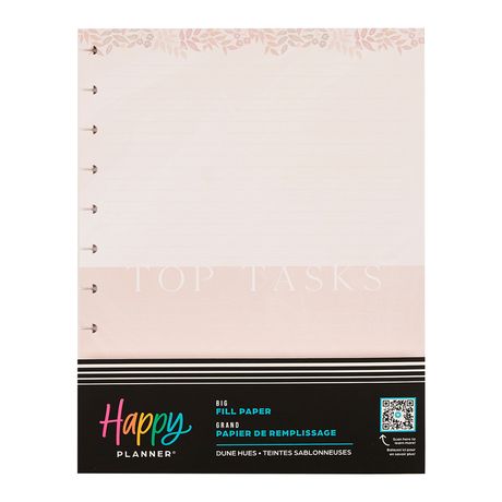 Me & My Big Ideas Happy Planner - Dune Hues BIG Fill Paper