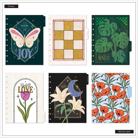 Me & My Big Ideas Happy Planner - Tinted Mosaic Embroidered Classic Planner 12 Month Jul 26 - Jun 27