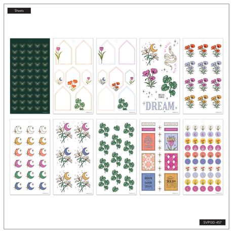 Me & My Big Ideas Happy Planner - Sticker Value Pack Tinted Mosaic