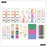 Me & My Big Ideas Happy Planner - Sticker Value Pack Tinted Mosaic