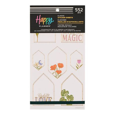 Me & My Big Ideas Happy Planner - Sticker Value Pack Tinted Mosaic