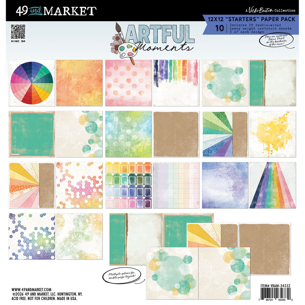 49 & Market Artful Moments by Vicki Boutin - 12x12 Collection Pack