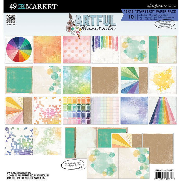 49 & Market Artful Moments by Vicki Boutin - 12x12 Collection Pack