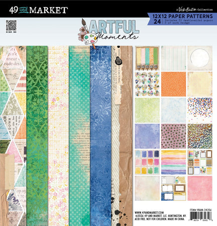49 & Market Artful Moments by Vicki Boutin - 12x12 Paper Pad