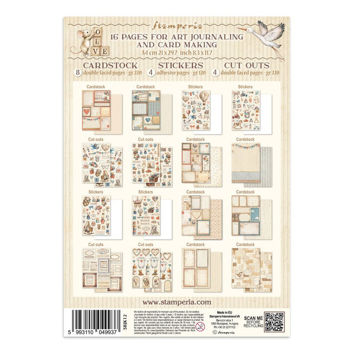 Stamperia Baby - Junk Journal
