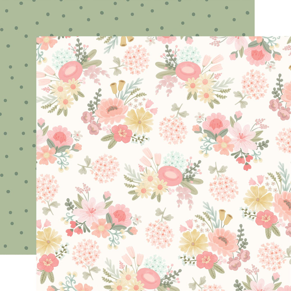 Carta Bella Little Lullabies Baby Girl - Little Lady Floral