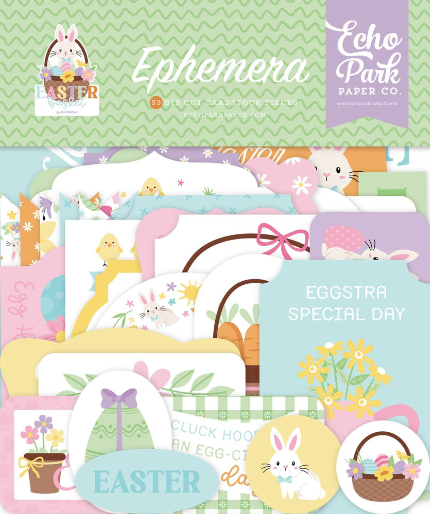 Echo Park Easter Basket - Ephemera Icons
