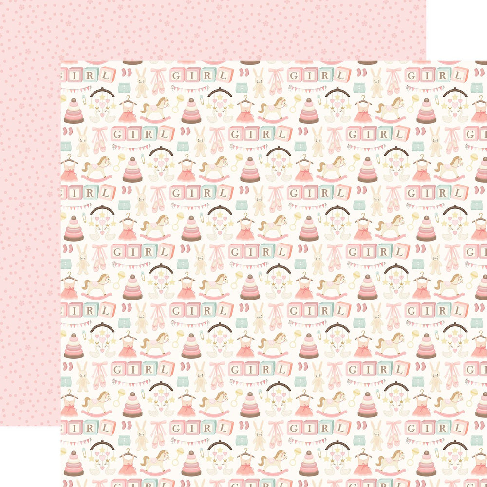 Carta Bella Little Lullabies Baby Girl - A Little Girl's Toys