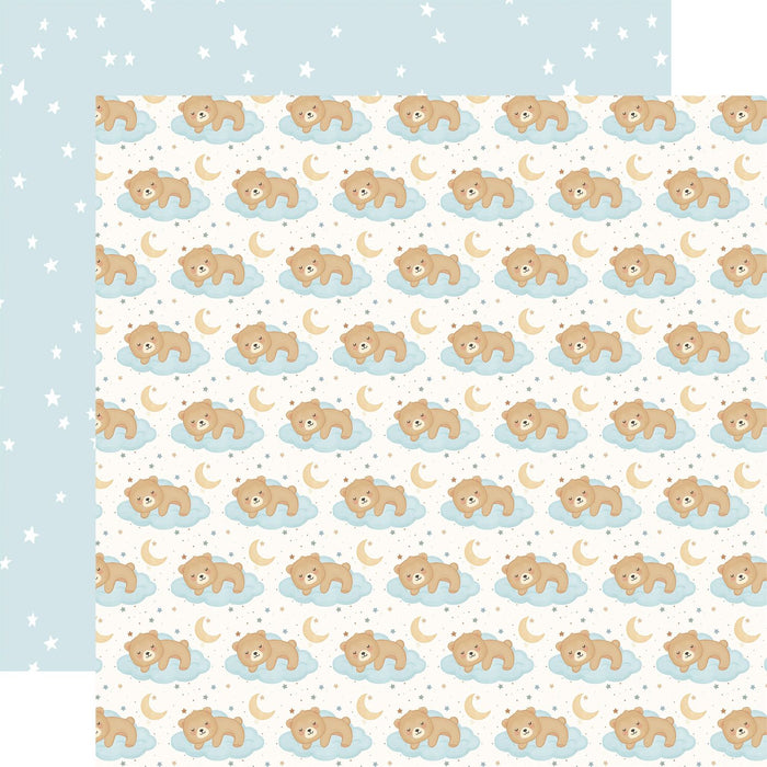 Carta Bella Little Lullabies Baby Boy - Sleepy Baby Bear
