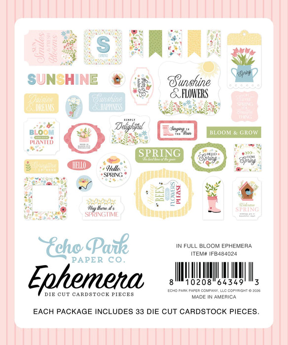 Echo Park In Full Bloom - Ephemera Icons