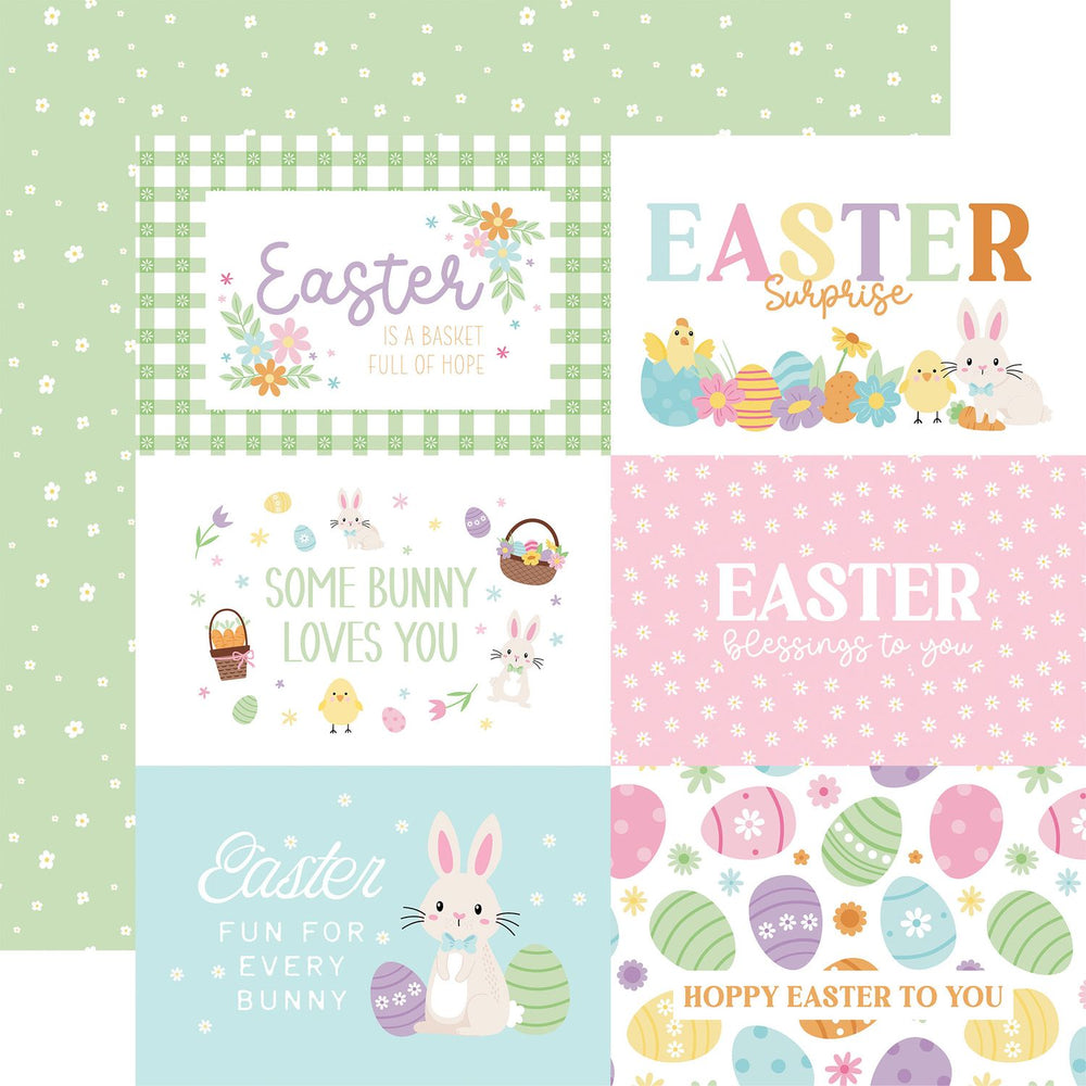 Echo Park Easter Basket - 6x4 Journaling Cards