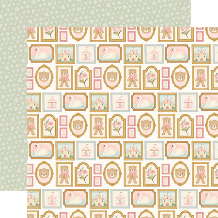 Carta Bella Little Lullabies Baby Girl - Girl Nursery Wall Art