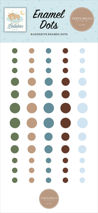 Carta Bella Little Lullabies Baby Boy - Enamel Dots