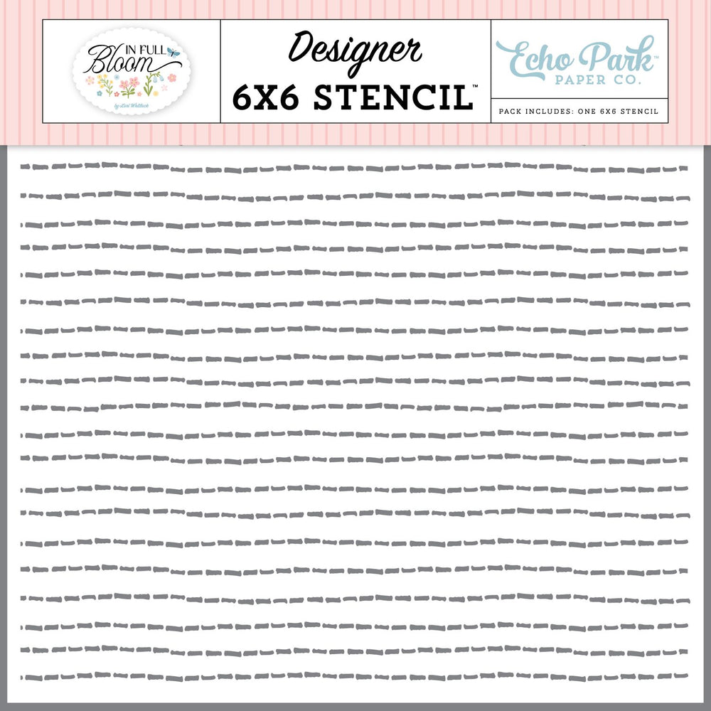 Echo Park In Full Bloom - Happy Spring Trails Stencil