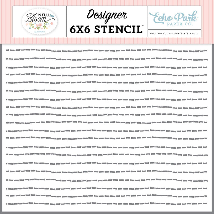 Echo Park In Full Bloom - Happy Spring Trails Stencil