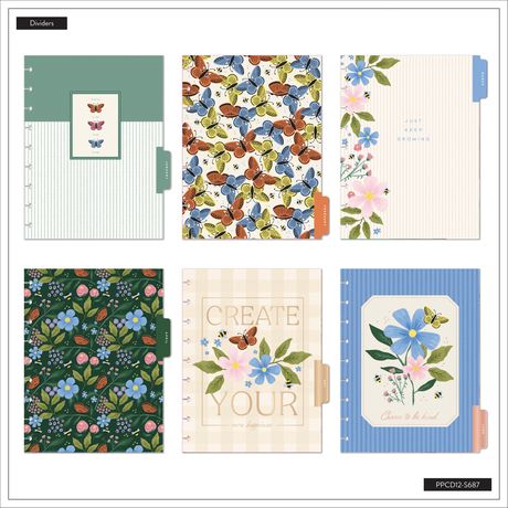 Me & My Big Ideas Happy Planner - Country Charm Fabric Classic Planner 12 Month Jul 26 - Jun 27