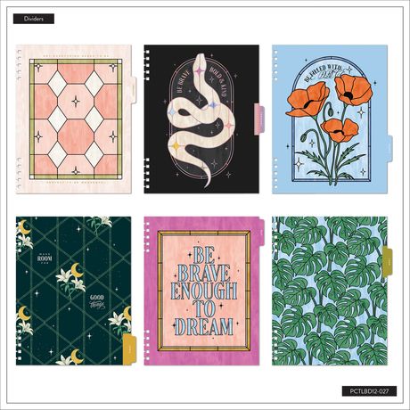 Me & My Big Ideas Happy Planner - Tinted Mosaic Big Twin Loop Planner 12 Month Jul 26 - Jun 27