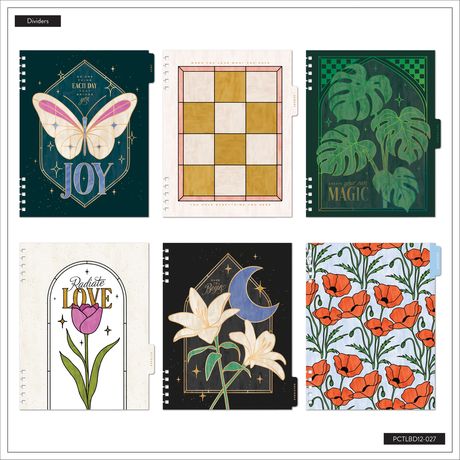Me & My Big Ideas Happy Planner - Tinted Mosaic Big Twin Loop Planner 12 Month Jul 26 - Jun 27