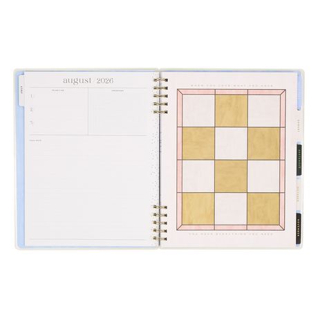 Me & My Big Ideas Happy Planner - Tinted Mosaic Big Twin Loop Planner 12 Month Jul 26 - Jun 27
