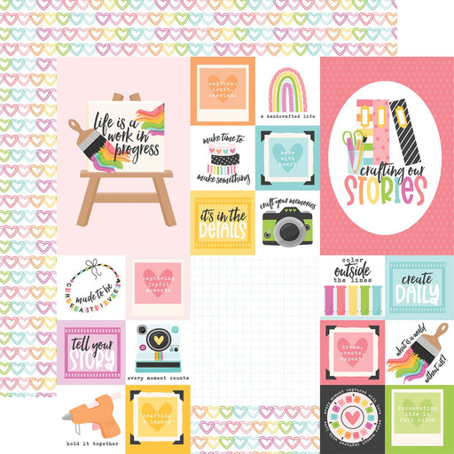 Echo Park Craft Room - Multi Journaling Cards