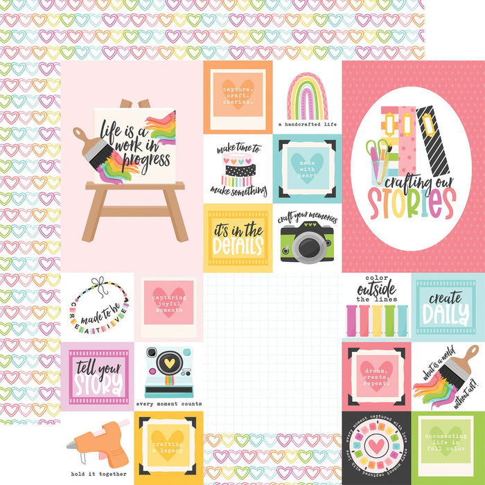 Echo Park Craft Room - Multi Journaling Cards