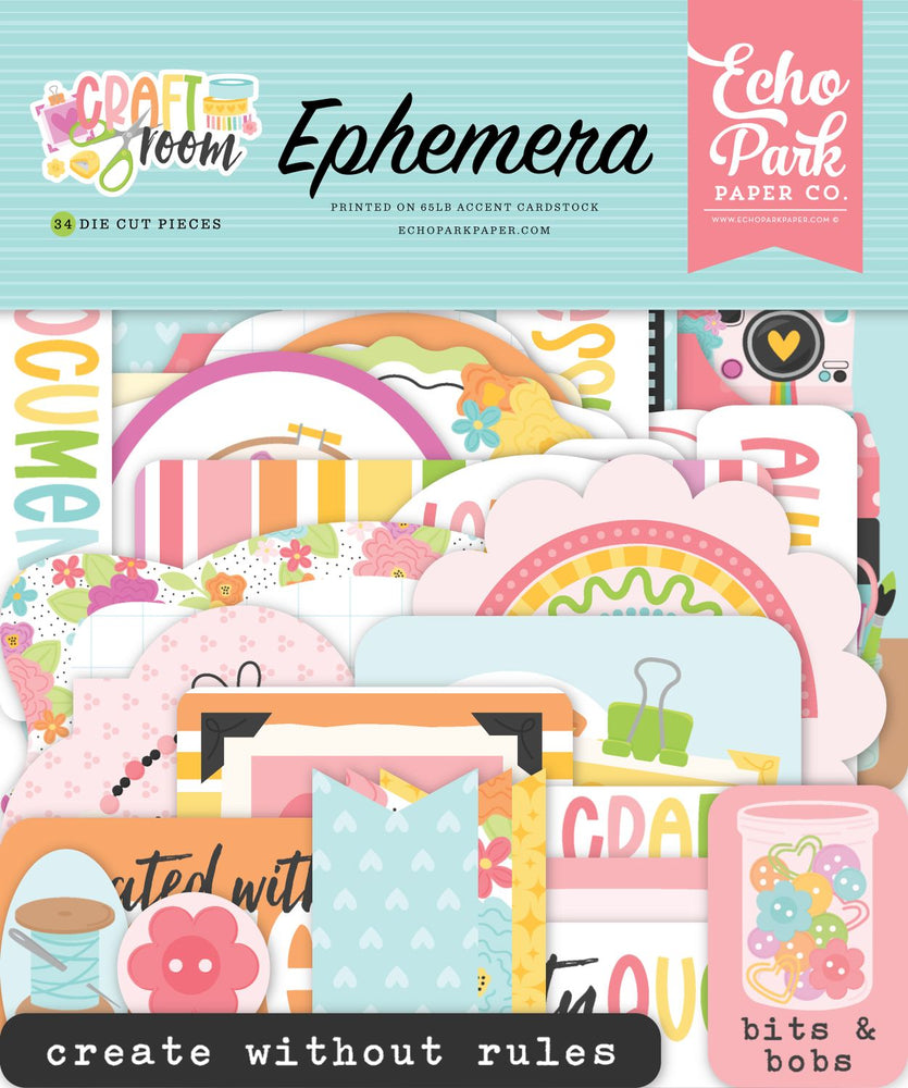 Echo Park Craft Room - Ephemera Icons