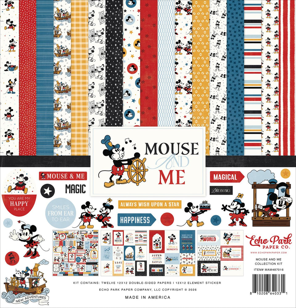 Echo Park Mouse And Me - Collection Kit