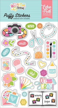 Echo Park Craft Room - Puffy Stickers