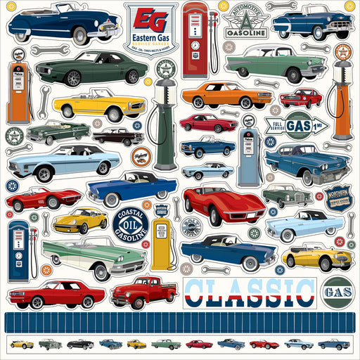 Carta Bella Cars - Element Stickers