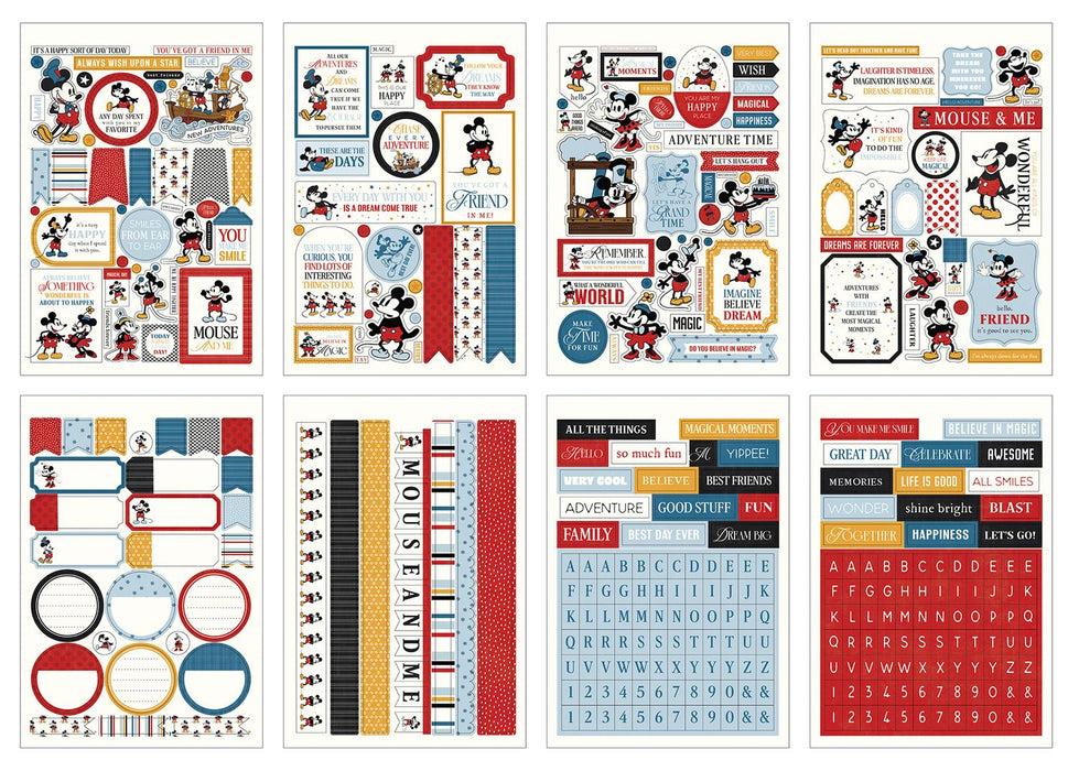 Echo Park Mouse And Me - Sticker Book