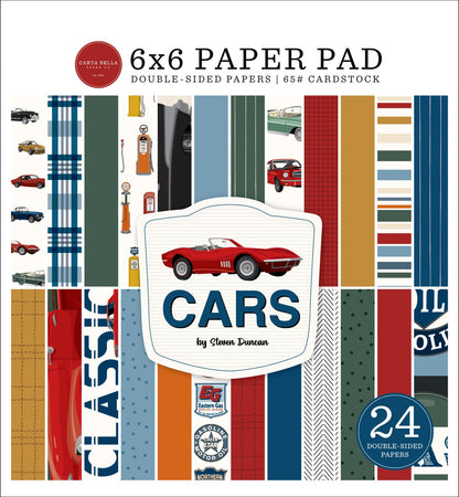 Carta Bella Cars - 6x6 Pad