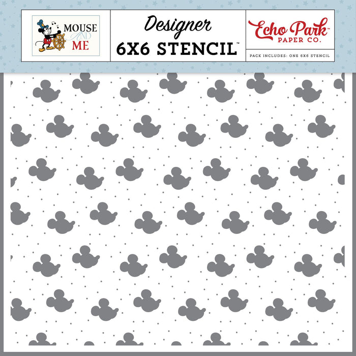 Echo Park Mouse And Me - Mouse Profile Stencil