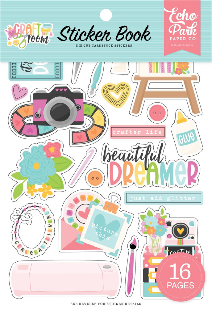 Echo Park Craft Room - Sticker Book