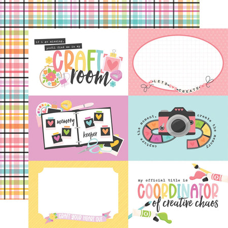 Echo Park Craft Room - 6x4 Journaling Cards