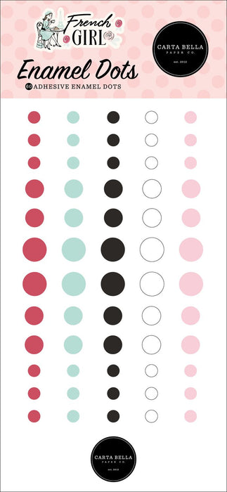 Carta Bella French Girl - Enamel Dots
