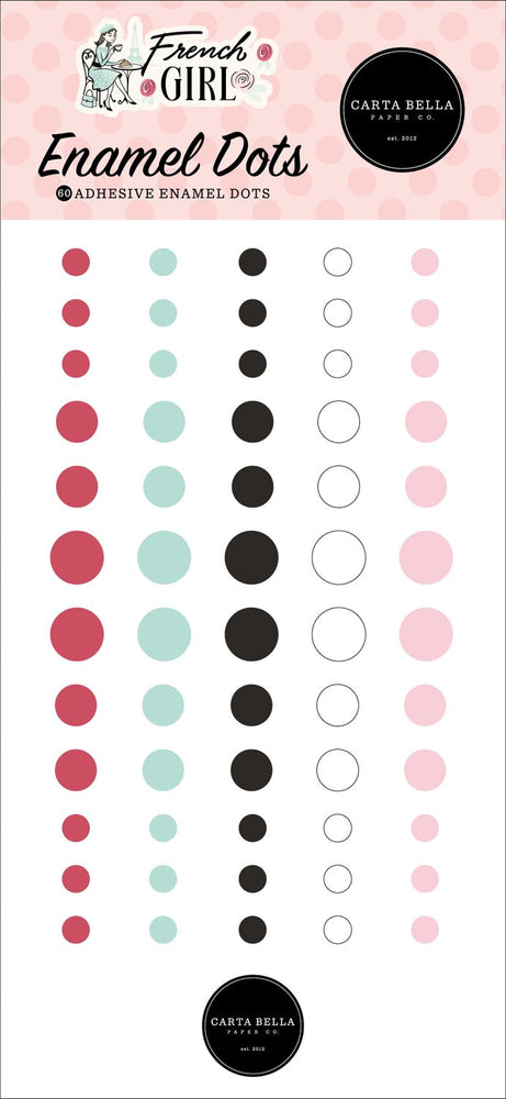 Carta Bella French Girl - Enamel Dots