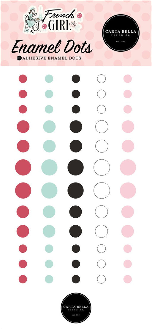 Carta Bella French Girl - Enamel Dots