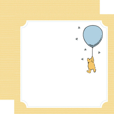 Echo Park Winnie The Pooh Page Frames - Up And Away Page Frame