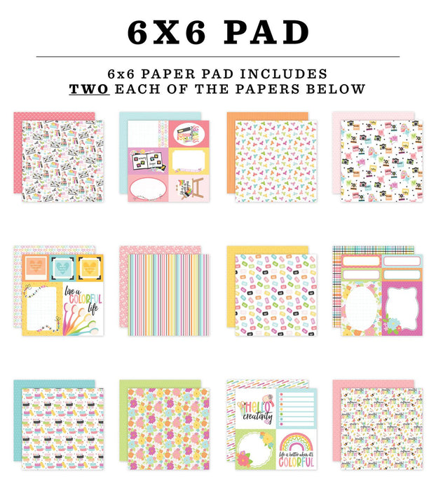 Echo Park Craft Room - 6x6 Pad