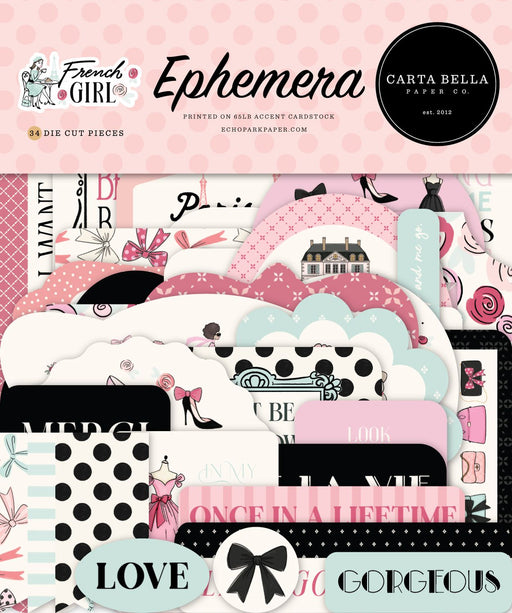 Carta Bella French Girl - Ephemera
