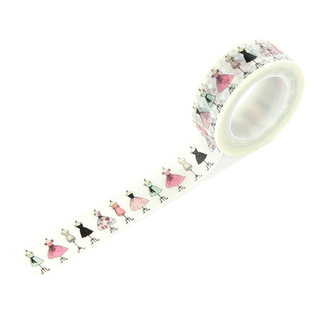 Carta Bella French Girl - Dress Me Up Washi Tape