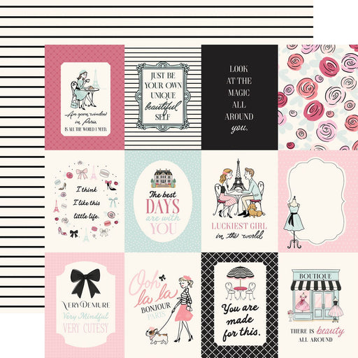 Carta Bella French Girl - 3x4 Journaling Cards